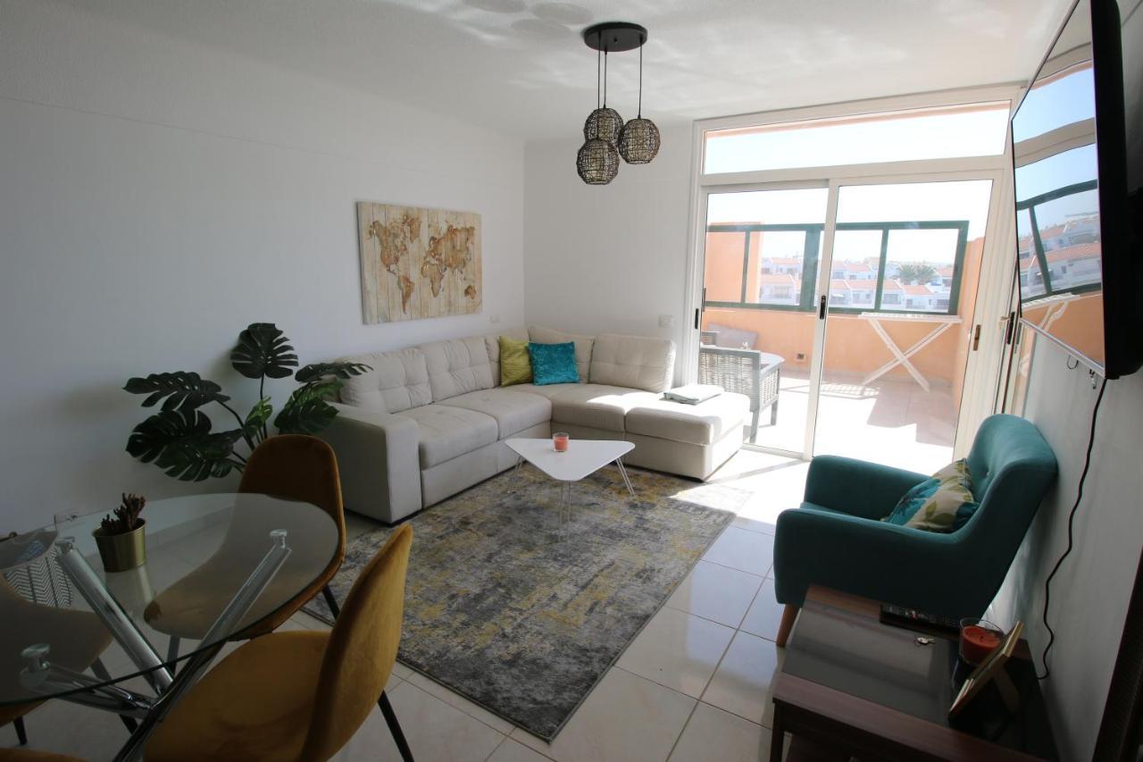 Casita Maria - Luxurious 1-Bedroom Apartment With Sea Views And Pool 圣米格尔德阿沃纳 外观 照片